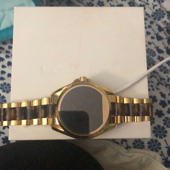Gold Michael Kors Access Watch